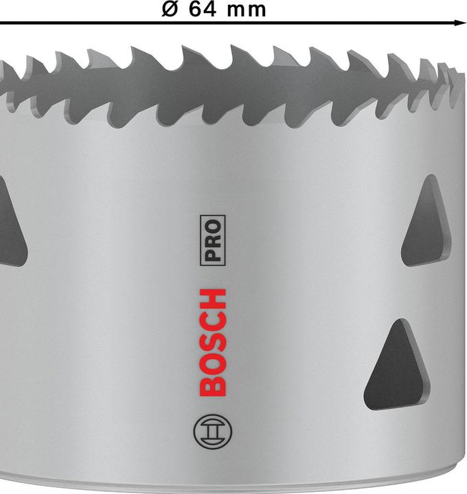 Produktbild Bosch Professional Zubehör PRO Multi Material Lochsäge, 64 mm, mit Gewinde (64 mm)