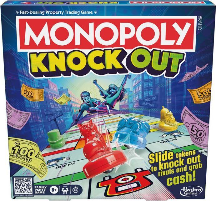 Monopoly Knockout Family Party Board Game - Amazon Exclusive (Estonian, Latvian)