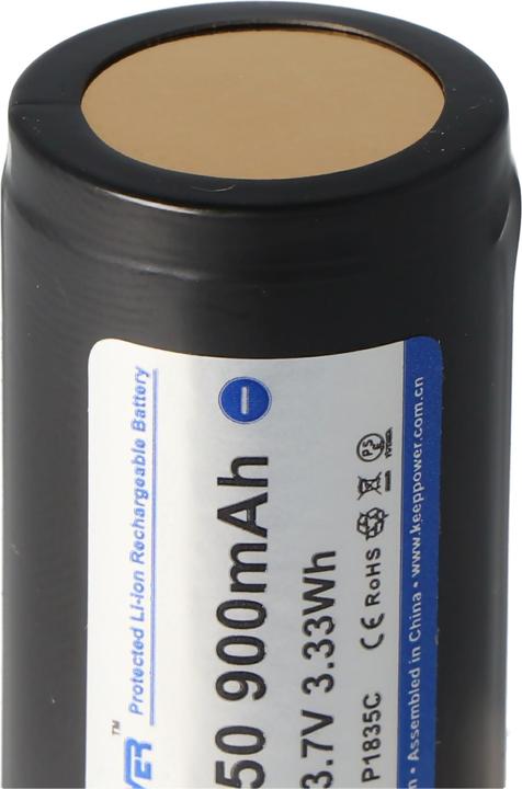 Actual product image Keeppower 18350 (1 pcs., 18350, 900 mAh)