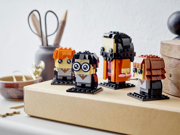 Image du produit LEGO Harry, Hermione, Ron & Hagrid (40495, LEGO Brickheadz, LEGO difficiles à trouver)