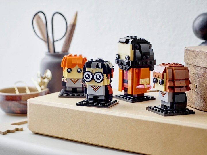 Immagine prodotto LEGO BrickHeadz - Harry, Hermione, Ron e Hagrid (40495, LEGO Brickheadz, Set LEGO rari)