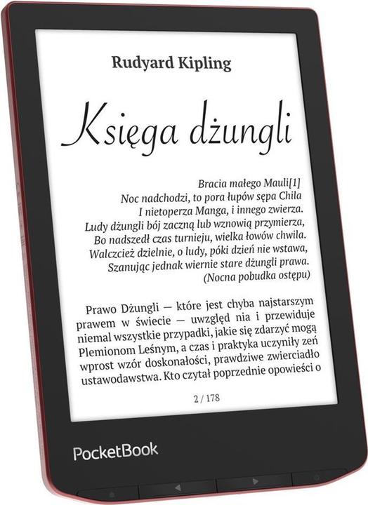 Immagine prodotto PocketBook Verse Pro (6", 16 GB, Rosso Passione)