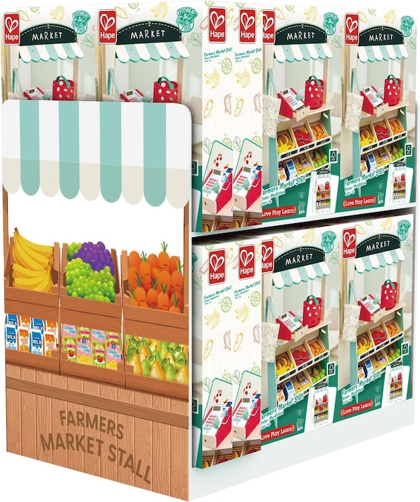 Actual product image Hape Farmers Market Stable