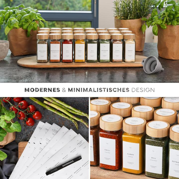 Actual product image Havenhaus Gewürzgläser-Set (0.12 l)