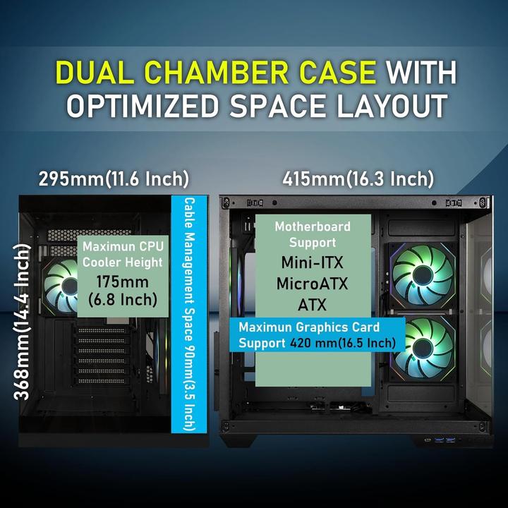 Actual product image BitFenix ATX Semi-Tower Gehäuse Triton (ATX)