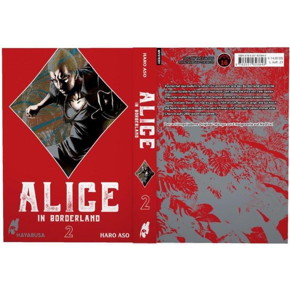 Alice in Borderland: Doppelband-Edition 2, Belletristik von Haro Aso