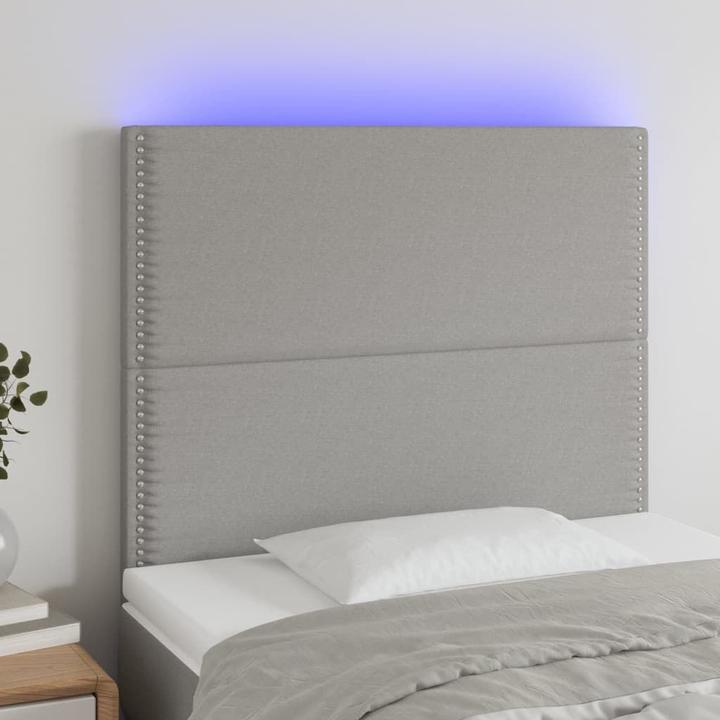 Actual product image vidaXL LED Kopfteil (100 x 5 x 128 cm)