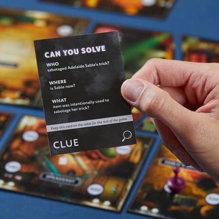 Actual product image Hasbro Gaming Clue Escape: The Illusionist’s Club (English)