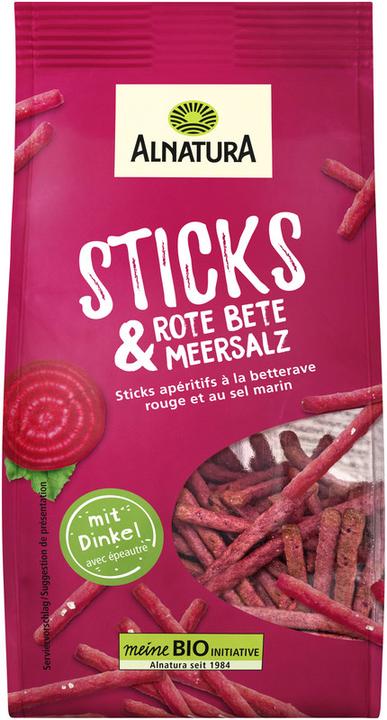 Alnatura Sticks 100g, Rote Beete, Meersalz (100 g)