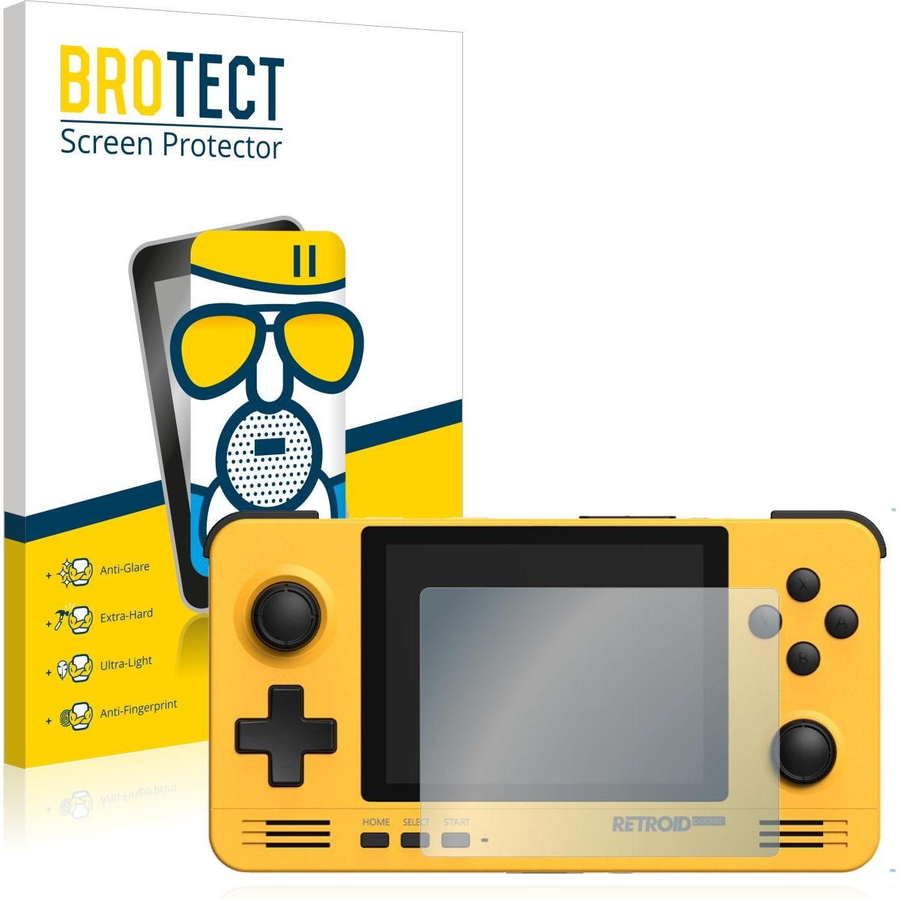 BROTECT AirGlass Panzerglasfolie Matt (1 Stück, Pocket 2), Tablet Schutzfolie