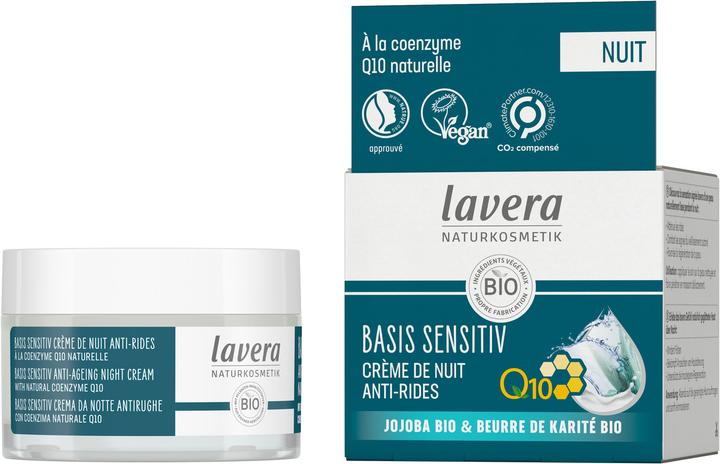 Produktbild Lavera Anti-Falten Nachtcreme Q10 (50 ml)