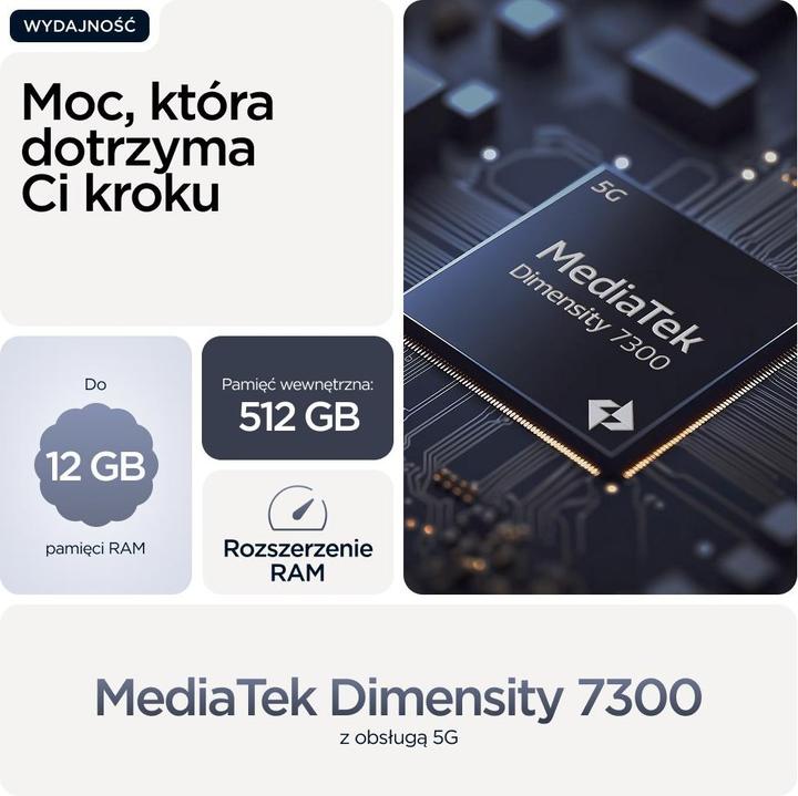 Actual product image Motorola Moto G86 (256 GB, Spellbound, 6.67", SIM + eSIM, 5G)