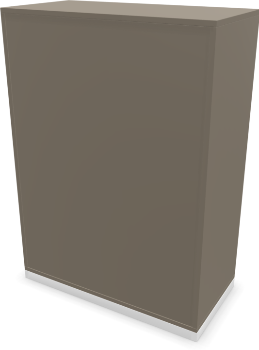 Image du produit Narbutas Choice Armoire à portes coulissantes (80 x 40 x 111,5 cm)
