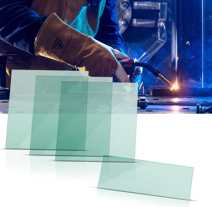 Produktbild Stahlwerk Vorsatzscheiben 4er Set Schweisshelm Ersatzscheiben ST 450 R RC (Gehörschutz Ersatzpolster)