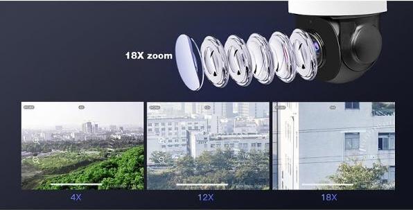 Actual product image 7links PTZ IP Surveillance Camera (2560 x 1440 Pixels)