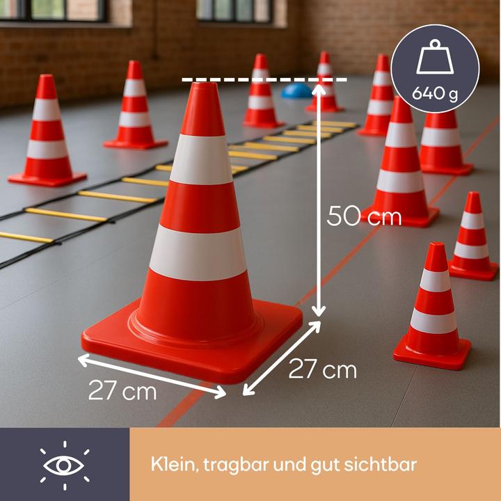 Actual product image Velleman 1190-50 Pylon cone shutoff