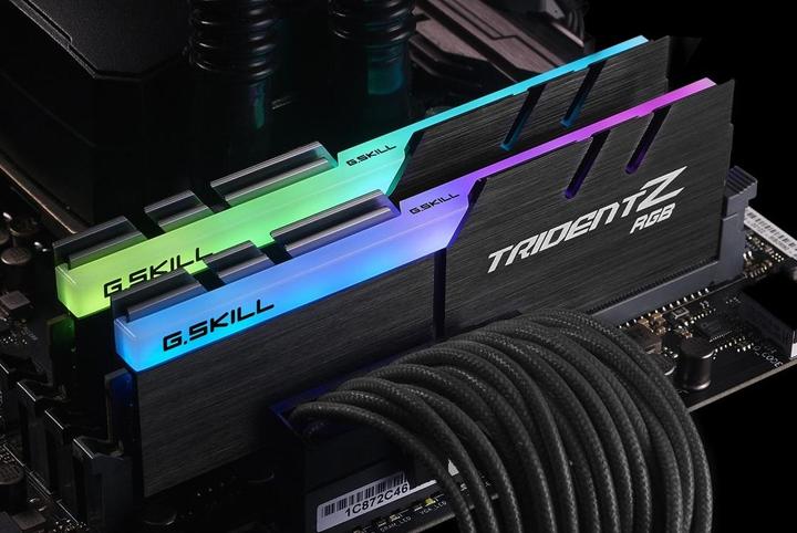 Actual product image G.Skill Trident Z RGB (2 x 16GB, 3600 MHz, DDR4-RAM, DIMM)