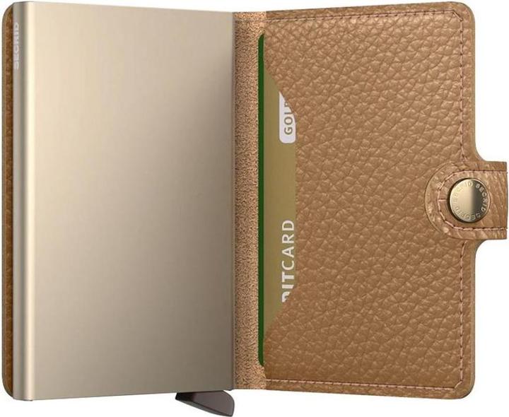 Actual product image Secrid Mini wallet PEBBLE MINI cappuccino