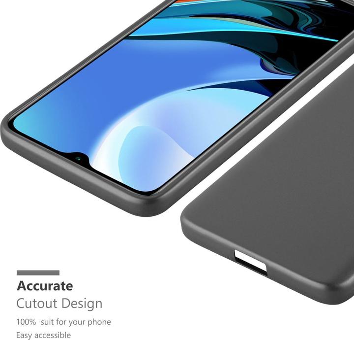 Produktbild Cadorabo TPU Matt Metallic Hülle (Xiaomi Redmi 9T, Xiaomi Poco M3)