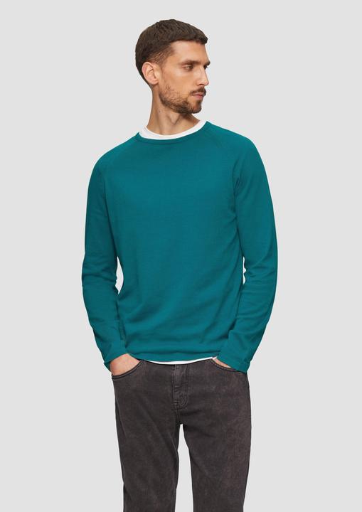 Immagine prodotto s.Oliver Strickpullover Feinstrickpullover mit Raglanärmeln (L, XL)