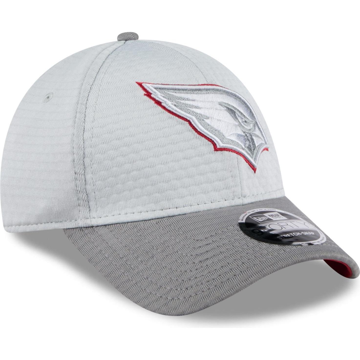 Thumbnail - New Era, Herren, Cap, 9Forty Stretch Cap Training 2024 Arizona Cardinals, Grau