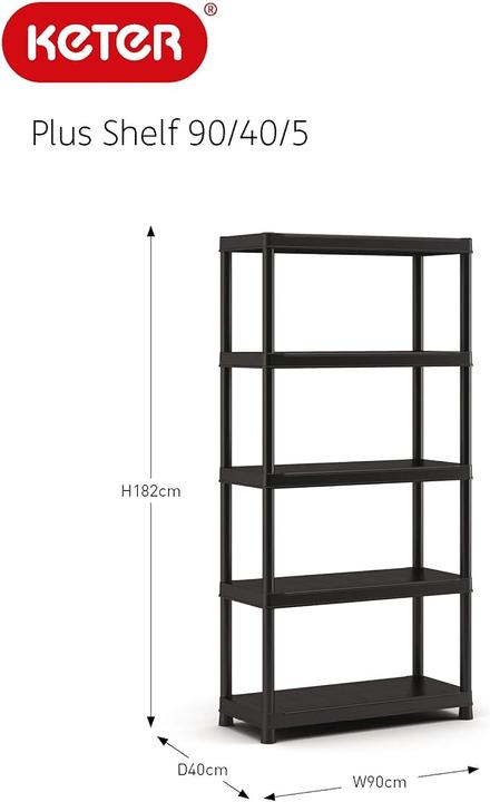 Actual product image KIS Plus (90 x 40 x 182 cm)