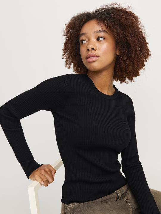 Actual product image JJXX Jxjodi Tight Crew Neck Knit Noos (L)