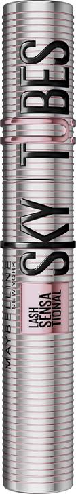 Actual product image Maybelline New York Lash Sensational Sky Tubes Tubing (Very Black Waterproof)