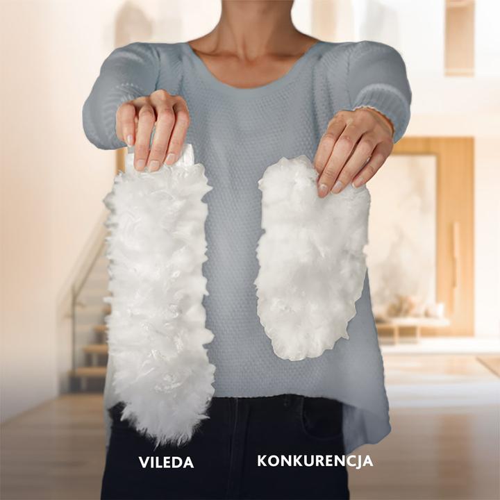 Immagine prodotto Vileda Staubwedel mit langem Stiel + 1 Flex&Catch-Einsatz (1 pz.)