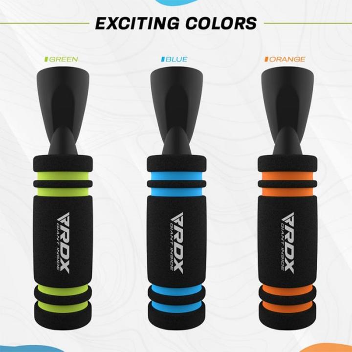 Produktbild Rdx X2 Verstellbares 3m10 Anti-Rutsch Memory Foam Soft Handles Springseil (304 cm)