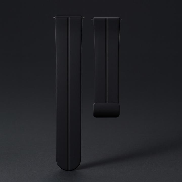 Produktbild Cbx Silikon Armband mit magnetischer Faltschliesse, Schnellverschluss, 22mm (22 mm, Silikon Band)