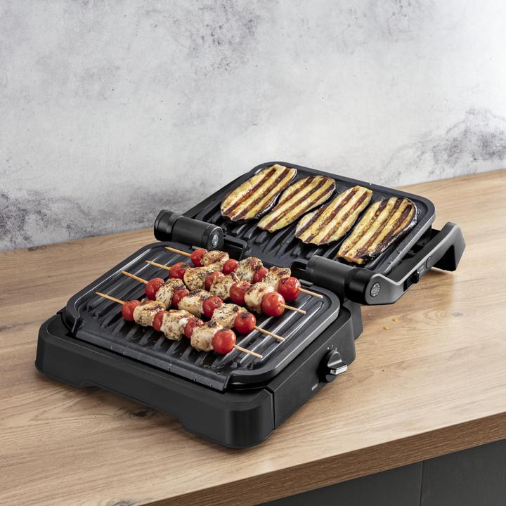 Productafbeelding Tefal GC7748 OptiGrill 4in1 incl. Tipp Kick Spel Zwart