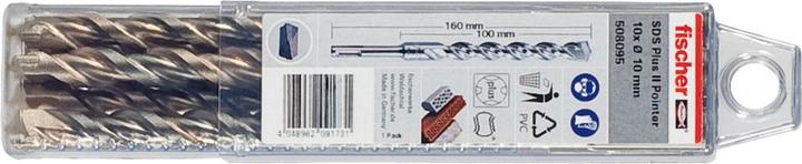 Actual product image Fischer Hammer drill SDS Plus II Pointer /60 QP (8 mm)