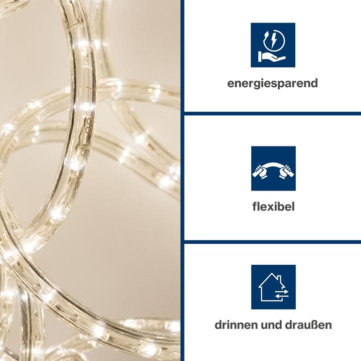 Produktbild Velleman LED-LICHTSCHLAUCH - 45 m - WARMWEIss (45 m)