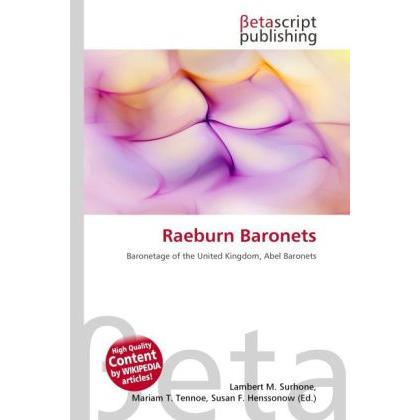Thumbnail - Raeburn Baronets, Fachbücher