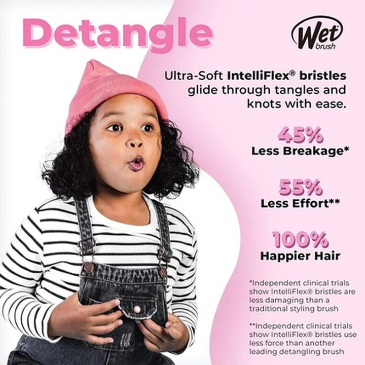 Actual product image Wet Brush Original Detangler Justice League Wonder Woman And Suprgirl - Hairbrush -