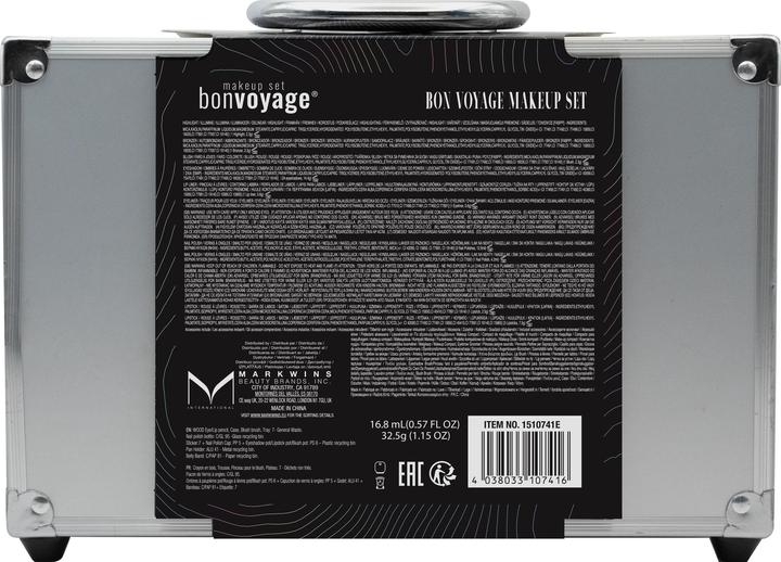 Actual product image Markwins Iconic Collection Bon Voyage Makeup Set