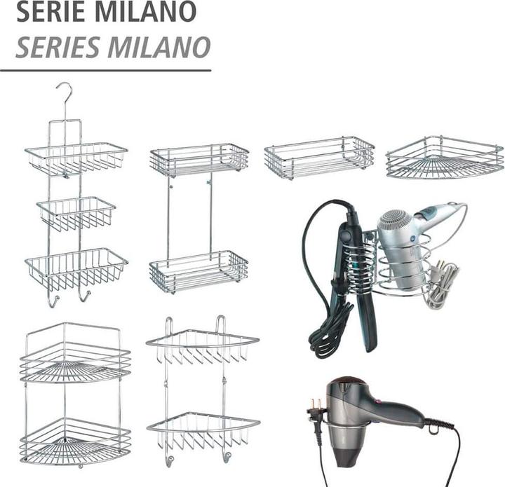 Produktbild Wenko Milano (12 x 25 x 6 cm)
