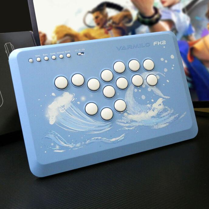 Actual product image Varmilo FK2 Arcade Controller - Sea Melody (PC)