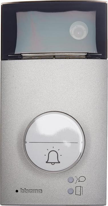 Produktbild Bticino 2-Draht Video-/Audio Türstation LINEA 3000 mit Transponder zur Türöffnung (Kabelgebunden)