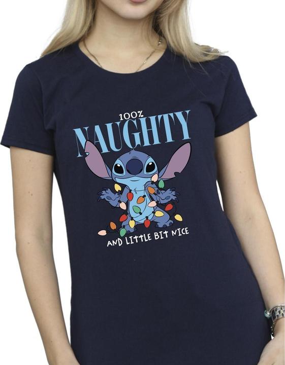 Produktbild Disney Lilo & Stitch Naughty & Nice TShirt (L)
