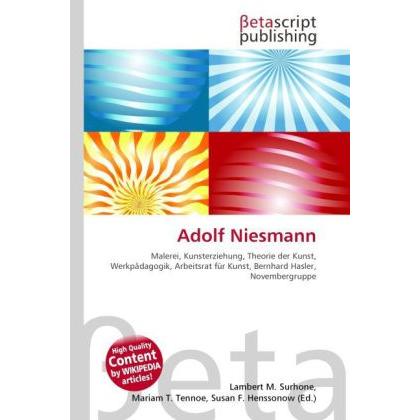 Adolf Niesmann, Fachbücher