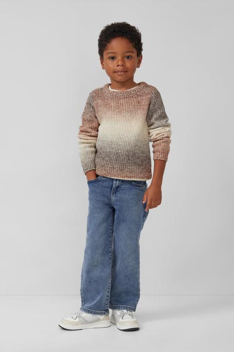 Produktbild s.Oliver Strickpullover Strickpullover mit Farbverlauf (98)