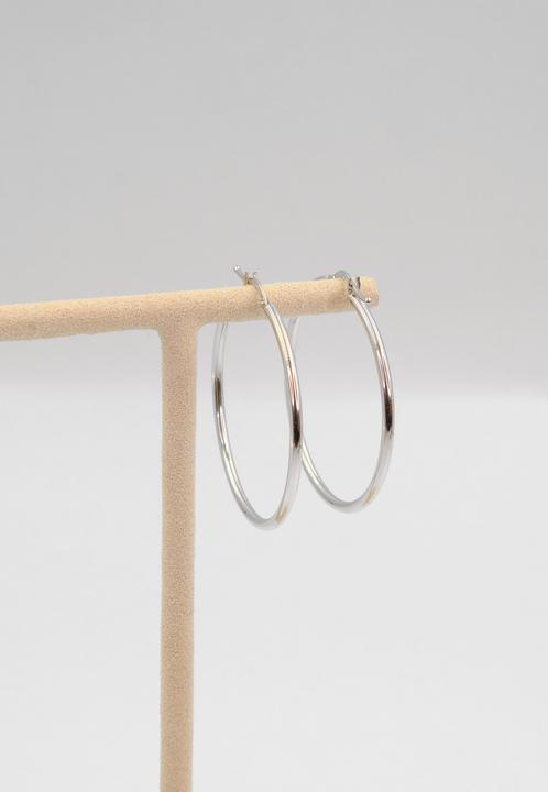 Actual product image Muau Creoles (750/18 K Gold)