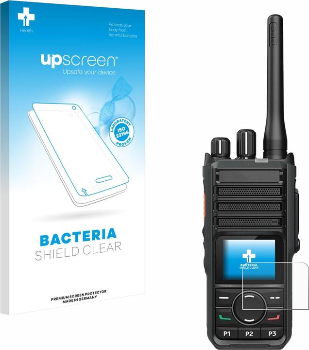 Produktbild upscreen Schutzfolie für Hytera HP565 Displayschutz Displayschutzfolie Folie Klar antibakteriell