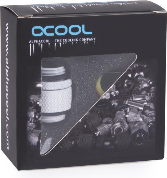 Actual product image Alphacool Icicle adapter G1/4 male to G1/4 male