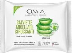 Omia Eco Bio Aloe Vera Micellar Face Cleansing Wipes 20 Wipes (Reinigungstücher Gesicht)