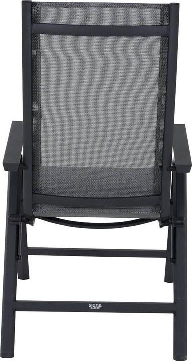 Produktbild Siena Garden Tauro Kl-Sessel, matt anthrazit Alu, Textilbezug royal-grey
