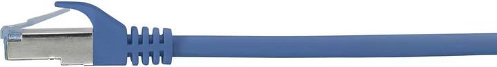 Produktbild Renkforce RF-5047456 RJ45 Netzwerkkabel, Patchkabel CAT 6a S/FTP 0.25 m Blue Fla (S/FTP, CAT6a, 0.25 m)