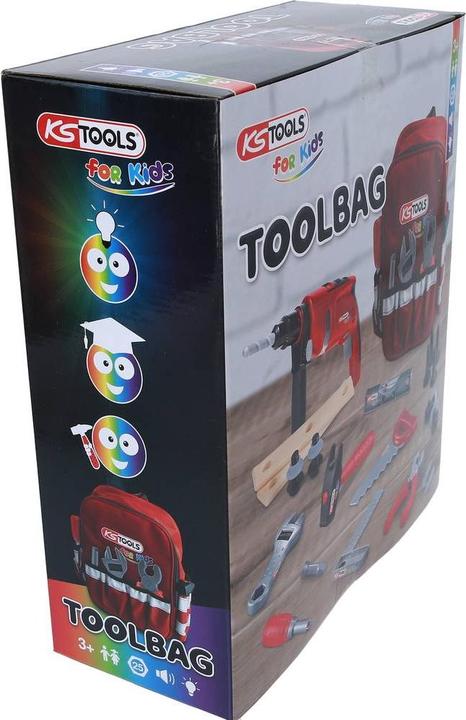 Actual product image KS Tools Tool set with backpack for children